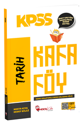 Hoca Kafası Yayınları - Hoca Kafası KPSS Tarih Konu Anlatımlı Kafa Föy Hoca Kafası Yayınları
