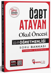 Hoca Kafası Yayınları - Hoca Kafası ÖABT Okul Öncesi Öğretmenliği Atayan Soru Bankası Çözümlü Hoca Kafası Yayınları