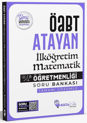 Hoca Kafası Yayınları - Hoca Kafası ÖABT İlköğretim Matematik Öğretmenliği Atayan Soru Bankası Çözümlü Hoca Kafası Yayınları