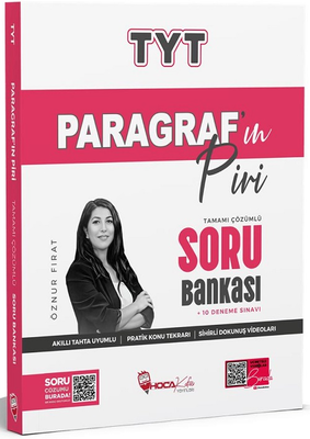 Hoca Kafası YKS TYT Paragrafın Piri Soru Bankası Çözümlü - Öznur Fırat Hoca Kafası Yayınları