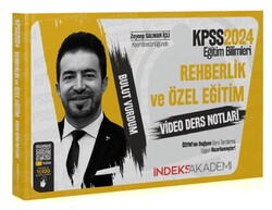 İndeks Akademi Yayıncılık - İndeks Akademi 2024 KPSS Eğitim Bilimleri Rehberlik ve Özel Eğitim Video Ders Notları - Bulut Vurdum İndeks Akademi Yayıncılık