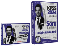 İndeks Akademi Yayıncılık - İndeks Akademi 2024 KPSS Eğitim Bilimleri Gelişim Psikolojisi Video Ders Notları + Soru 2 li Set - Bulut Vurdum İndeks Akademi Yayıncılık