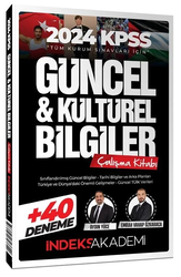 İndeks Akademi Yayıncılık - İndeks Akademi KPSS Güncel ve Kültürel Bilgiler Çalışma Kitabı (40 Deneme İlaveli) - Aydın Yüce, Emrah Vahap Özkaraca İndeks Akademi Yayıncılık