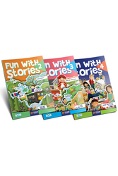 Team Elt Publishing - İngilizce Hikaye Kitabı Seti 3 Kitap Fun With Stories Level 2-3-4 Team ELT Publishing