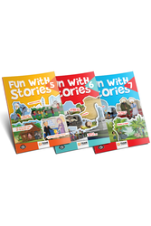 Team Elt Publishing - İngilizce Hikaye Kitabı Seti 3 Kitap Fun With Stories Level 5-6-7 Team ELT Publishing