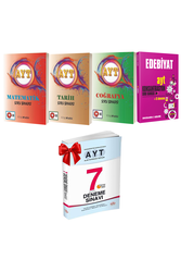 Kitap Vadisi Yayınları - Kitap Vadisi AYT Eşit Ağırlık Matematik Coğrafya Edebiyat Tarih Soru Bankası Seti Deneme Hediyeli