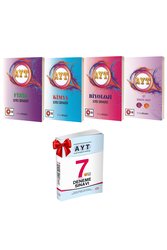 Kitap Vadisi Yayınları - Kitap Vadisi AYT Fen Bilimleri Fizik Kimya Biyoloji Soru Bankası ve 10 lu Deneme Set Deneme Hediyeli