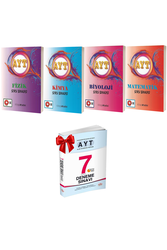 Kitap Vadisi Yayınları - Kitap Vadisi AYT Sayısal Fizik Kimya Biyoloji Matematik Soru Bankası Seti Deneme Hediyeli