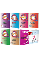 Kitap Vadisi Yayınları - Kitap Vadisi AYT Tüm Dersler Soru Bankası Seti Tam 7 Kitap Deneme Hediyeli
