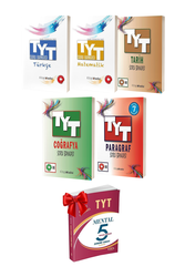 Kitap Vadisi Yayınları - Kitap Vadisi TYT Eşit Ağırlık Matematik Coğrafya Türkçe Tarih Paragraf SB Seti Deneme Hediye