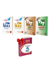 Kitap Vadisi Yayınları - Kitap Vadisi TYT Eşit Ağırlık Matematik Coğrafya Türkçe Tarih Soru Bankası Seti Deneme Hediyeli