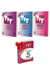 Kitap Vadisi Yayınları - Kitap Vadisi TYT Fen Bilimleri Fizik Kimya Biyoloji Soru Bankası Seti Deneme Hediyeli
