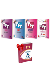 Kitap Vadisi Yayınları - Kitap Vadisi TYT Fen Bilimleri Fizik Kimya Biyoloji Soru Bankası ve TYT Deneme Seti Deneme Hediyeli