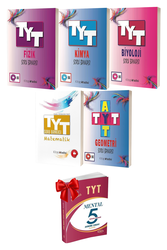 Kitap Vadisi Yayınları - Kitap Vadisi TYT Sayısal Fizik Kimya Biyoloji Matematik Geometri Soru Bankası Seti Deneme Hediyeli