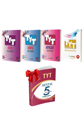 Kitap Vadisi Yayınları - Kitap Vadisi TYT Sayısal Fizik Kimya Biyoloji Matematik Soru Bankası Seti Deneme Hediyeli