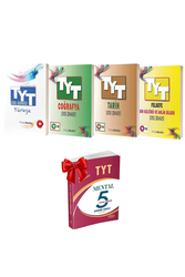 Kitap Vadisi Yayınları - Kitap Vadisi TYT Sözel Coğrafya Tarih Türkçe Felsefe Din Soru Bankası Seti Deneme Hediyeli