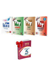 Kitap Vadisi Yayınları - Kitap Vadisi TYT Sözel Coğrafya Tarih Türkçe Paragraf Soru Bankası Seti Deneme Hediyeli