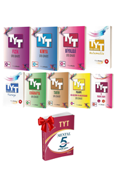 Kitap Vadisi Yayınları - Kitap Vadisi TYT Tüm Dersler ve Felsefe Din Soru Bankası ve TYT Deneme Seti Deneme Hediyeli