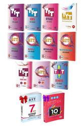 Kitap Vadisi Yayınları - Kitap Vadisi YKS Sayısal Fizik Kimya Biyoloji Matematik Geometri SB ve TYT AYT Deneme Seti Hediyeli