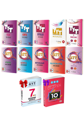 Kitap Vadisi Yayınları - Kitap Vadisi YKS Sayısal Fizik Kimya Biyoloji Matematik Soru Bankası ve TYT AYT Deneme Seti Hediyeli