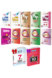 Kitap Vadisi Yayınları - Kitap Vadisi YKS TYT AYT Eşit Ağırlık Mat Coğrafya Türkçe Tarih SB ve TYT AYT Deneme Seti Hediyeli