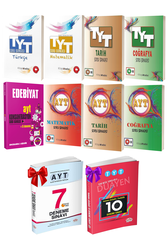 Kitap Vadisi Yayınları - Kitap Vadisi YKS TYT AYT Eşit Ağırlık Matematik Coğrafya Türkçe Tarih SB Seti Deneme Hediyeli