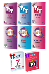 Kitap Vadisi Yayınları - Kitap Vadisi YKS TYT AYT Fen Bilimleri Fizik Kimya Biyoloji Soru Bankası Deneme Hediyeli