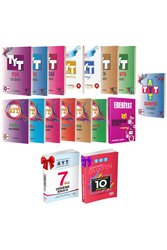 Kitap Vadisi Yayınları - Kitap Vadisi YKS TYT AYT Tüm Dersler ve Geometri Soru Bankası Seti Tam 15 Kitap Deneme Hediyeli