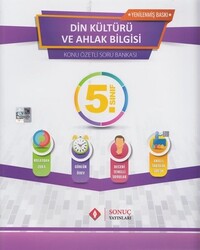 Sonuç Yayınları - Sonuç Yayınları 5. Sınıf Din Kültürü Ve Ahlak Bilgisi Seti