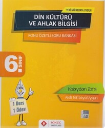 Sonuç Yayınları - Sonuç Yayınları 6. Sınıf Din Kültürü ve Ahlak Bilgisi Seti