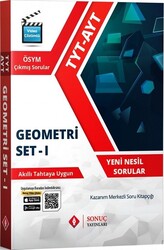 Sonuç Yayınları - Sonuç YKS TYT AYT Geometri Set-1 Soru Bankası Sonuç Yayınları