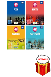 Okyanus Yayınları - TYT 40 Seansta Fizik Kimya Biyoloji Matematik Seti Sayısal Okyanus Yayınları