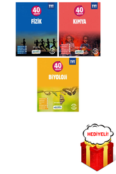 Okyanus Yayınları - TYT 40 Seansta Fizik Kimya Biyoloji Seti Fen Bilimleri Okyanus Yayınları