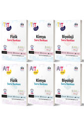 Eis Yayınları - TYT AYT Fizik Kimya Biyoloji 6'lı Fen Bilimleri Soru Bankası Seti Eis Yayınları