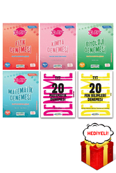 Okyanus Yayınları - TYT AYT Fizik Kimya Biyoloji Fen Bilimleri Matematik Branş Denemeleri Seti Okyanus Yayınları