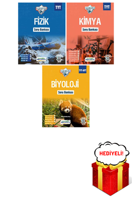 TYT Fizik Kimya Biyoloji İceberg Soru Bankası Fen Bilimleri Seti Okyanus Yayınları