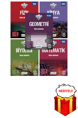 TYT Fizik Kimya Biyoloji Matematik Geometri İceberg Konu Anlatımı Sayısal Seti Okyanus Yayınları