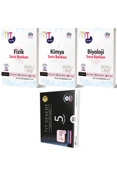 Eis Yayınları - TYT Fizik Kimya Biyoloji Soru Bankası Seti ve TYT 5'li Deneme Sınavı Eis Yayınları