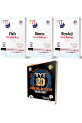 Eis Yayınları - TYT Fizik Kimya Biyoloji Soru Bankası Seti ve TYT Fen Bilimleri Branş Denemeleri Eis Yayınları