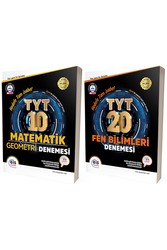 Eis Yayınları - TYT Matematik-Geometri Fen Bilimleri Branş Denemeleri Seti Eis Yayınları