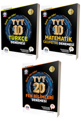 Eis Yayınları - TYT Matematik-Geometri Fen Bilimleri Türkçe Branş Denemeleri Seti Eis Yayınları