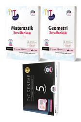 Eis Yayınları - TYT Matematik Geometri Soru Bankası Seti ve TYT 5'li Deneme Sınavı Eis Yayınları