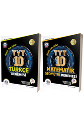 Eis Yayınları - TYT Matematik-Geometri Türkçe Branş Denemeleri Seti Eis Yayınları