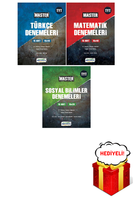 TYT Türkçe Matematik Sosyal Bilimler Master 15'li Branş Denemeleri Seti Okyanus Yayınları