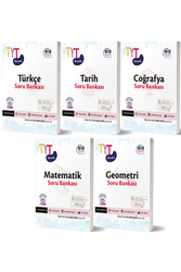 Eis Yayınları - TYT Türkçe Tarih Coğrafya Matematik Geometri Soru Bankası Eşit Ağırlık Seti Eis Yayınları