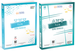 Üç Dört Beş Yayınları - Üç Dört Beş YKS TYT + AYT Fizik Soru Bankası 2 li Set - Ümit Akıncı Üç Dört Beş Yayınları