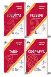 Eis Yayınları - YKS TYT AYT Edebiyat Tarih Coğrafya Felsefe Soru Bankası Eşit Ağırlık Seti Eis Yayınları