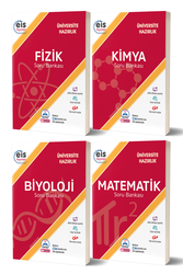 Eis Yayınları - YKS TYT AYT Fizik Kimya Biyoloji Matematik Soru Bankası Sayısal Seti Eis Yayınları