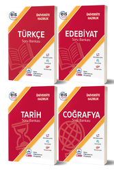 Eis Yayınları - YKS TYT AYT Türkçe Edebiyat Tarih Coğrafya Soru Bankası Sözel Seti Eis Yayınları